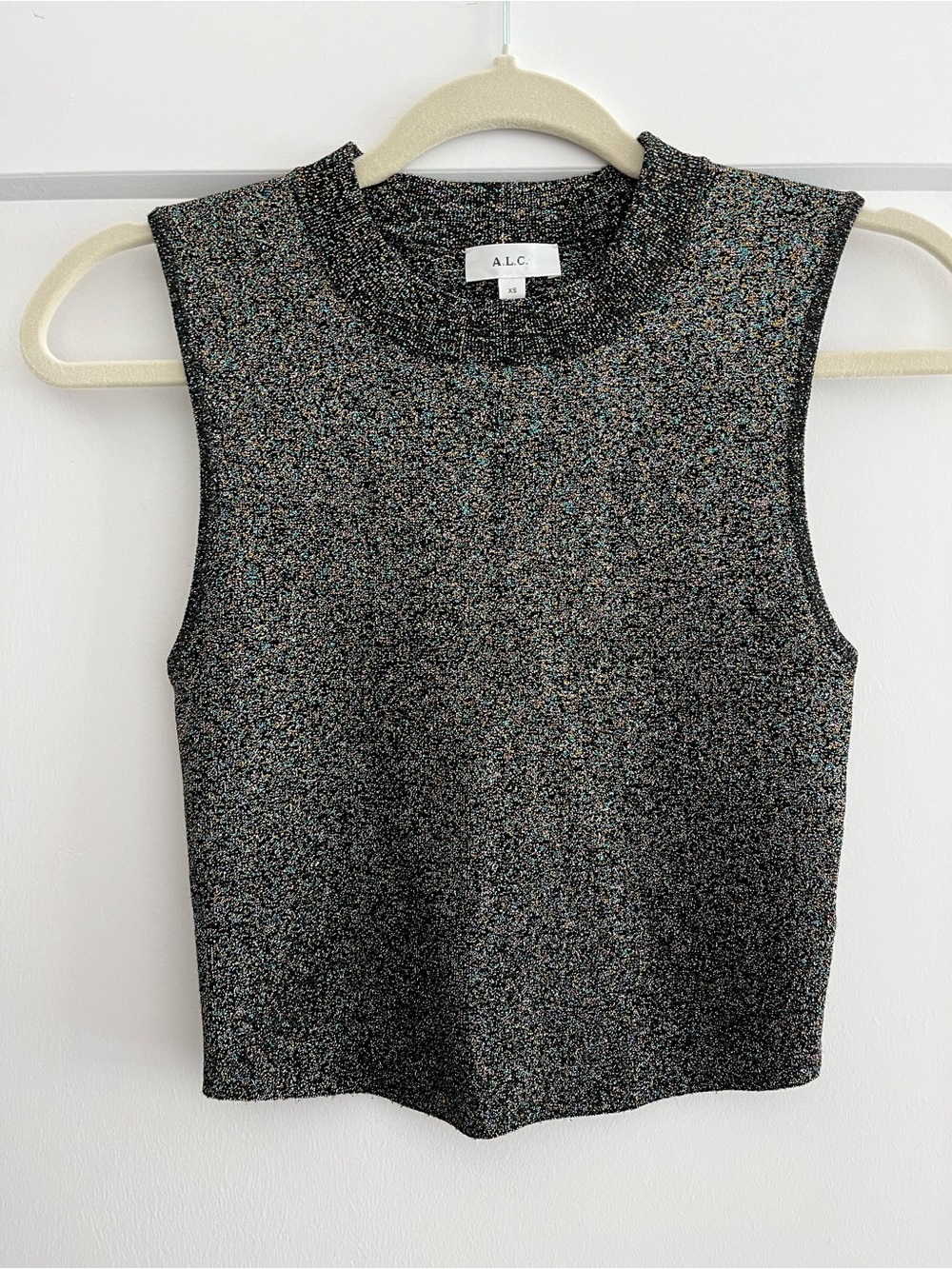 ALC Shimmer Crop Top - Size XS